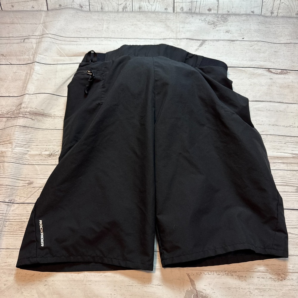 Rock Rider Padded Biking Cycling Mountain Shorts Black Men's‎ Size Large